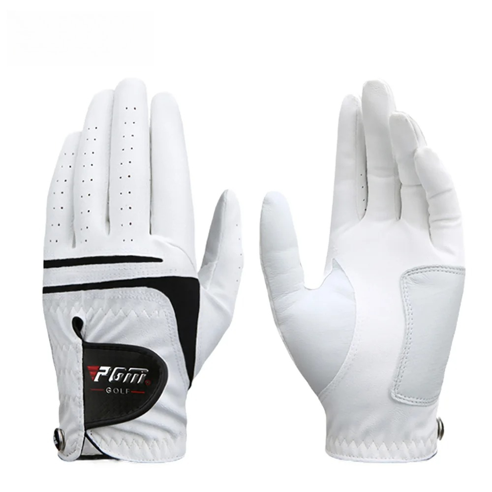 Golf Equipment For Kids - Męskie rękawice golfowe białe oddychające ze