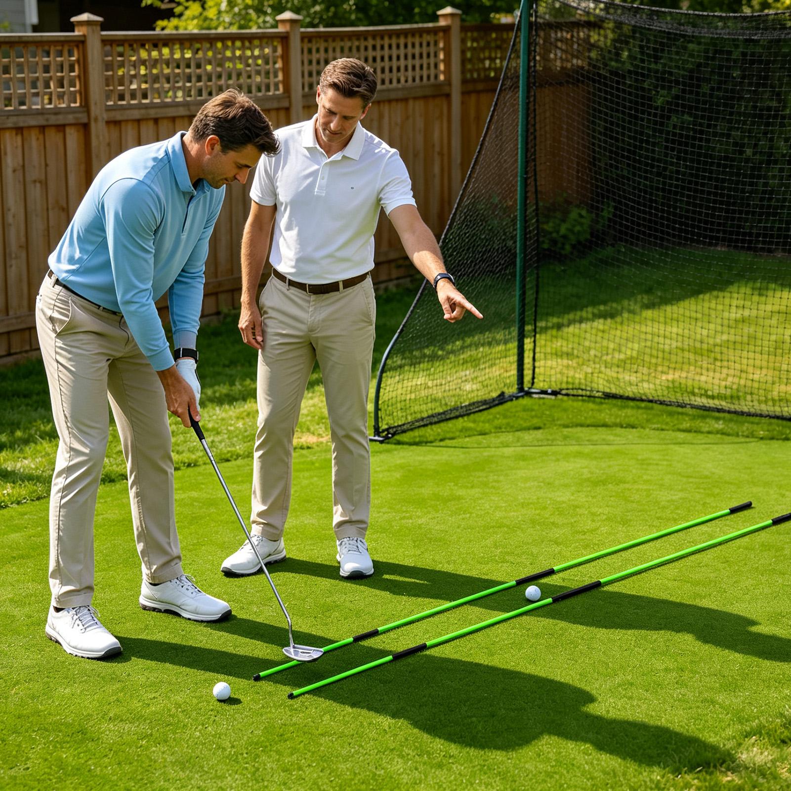 Golf Equipment Beginners - Przenośny przyrząd do treningu płaszczyzny zamachu