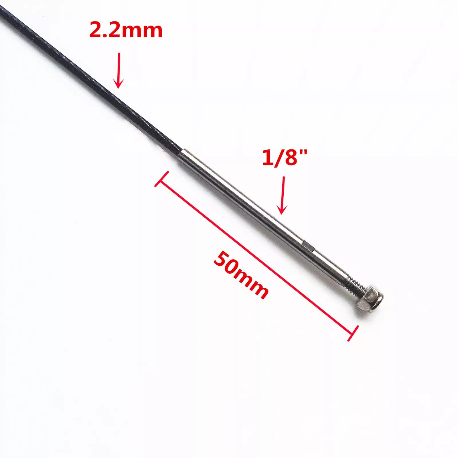 Shaft Flex Stiff - Zintegrowany wałek elastyczny 3,175 mm 2,2