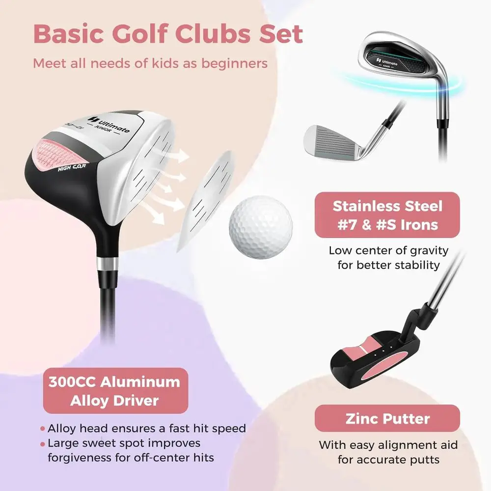 Zestaw golfowy dla młodzieży z – Golf Equipment For Kids recenzja i cena