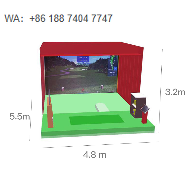 Symulator golfa z interaktywną – Golf Equipment Operator recenzja i cena