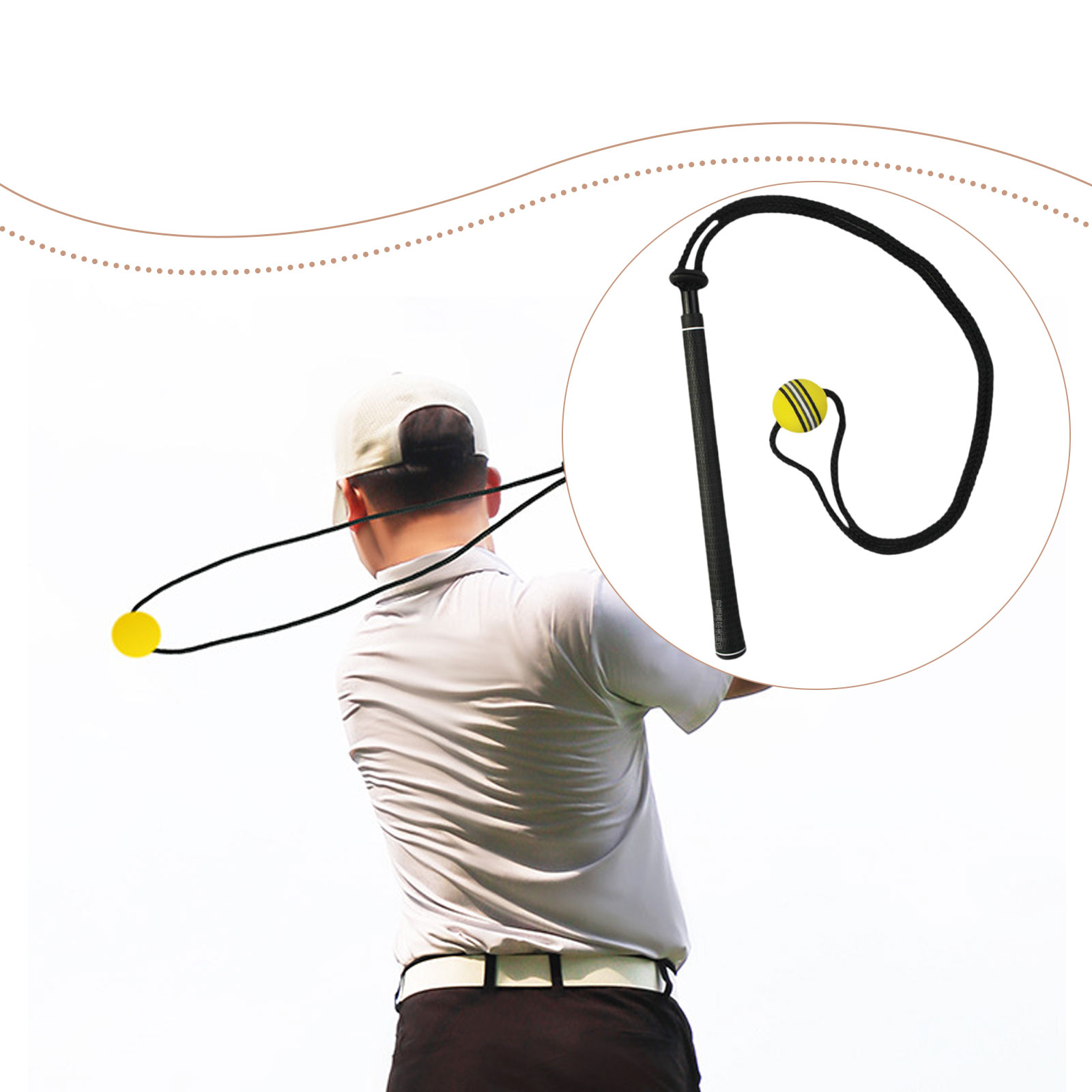 Trener swingu golfowego, elast – Golf Equipment Beginners recenzja i cena