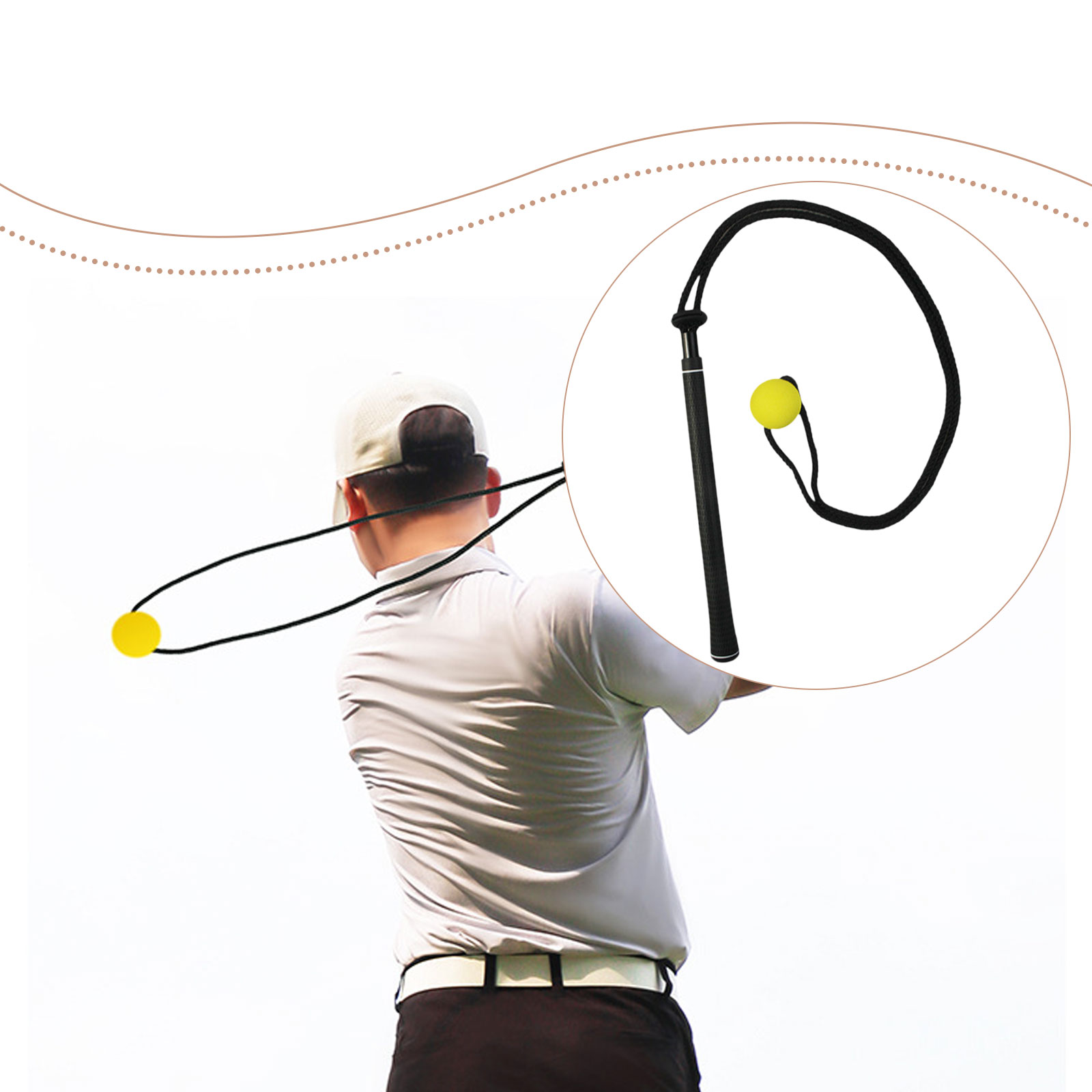 Trener swingu golfowego, elast – Golf Equipment Beginners recenzja i cena