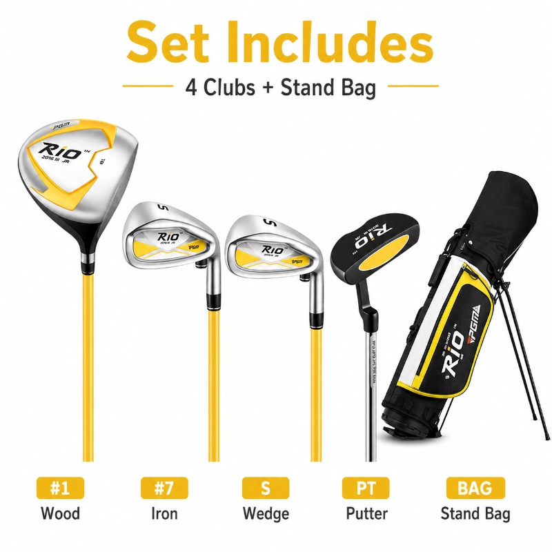 Zestaw golfowy dla dzieci PGM, – Golf Equipment For Kids recenzja i cena