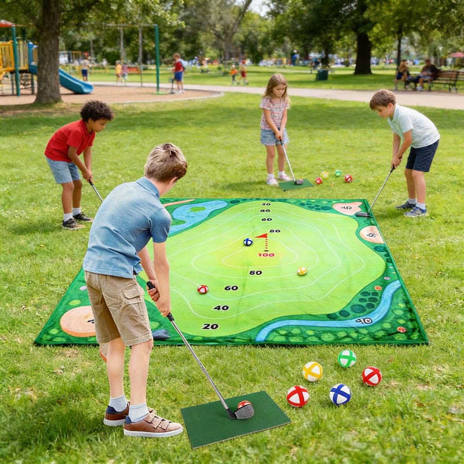 Mata do ćwiczeń golfa, sprzęt  – Golf Equipment For Kids recenzja i cena